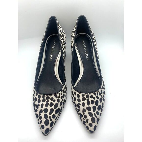Donald Pliner - Suzette Block Heel Pump - Cheetah Hairprint - Size 8 - NIB - Picture 3 of 16